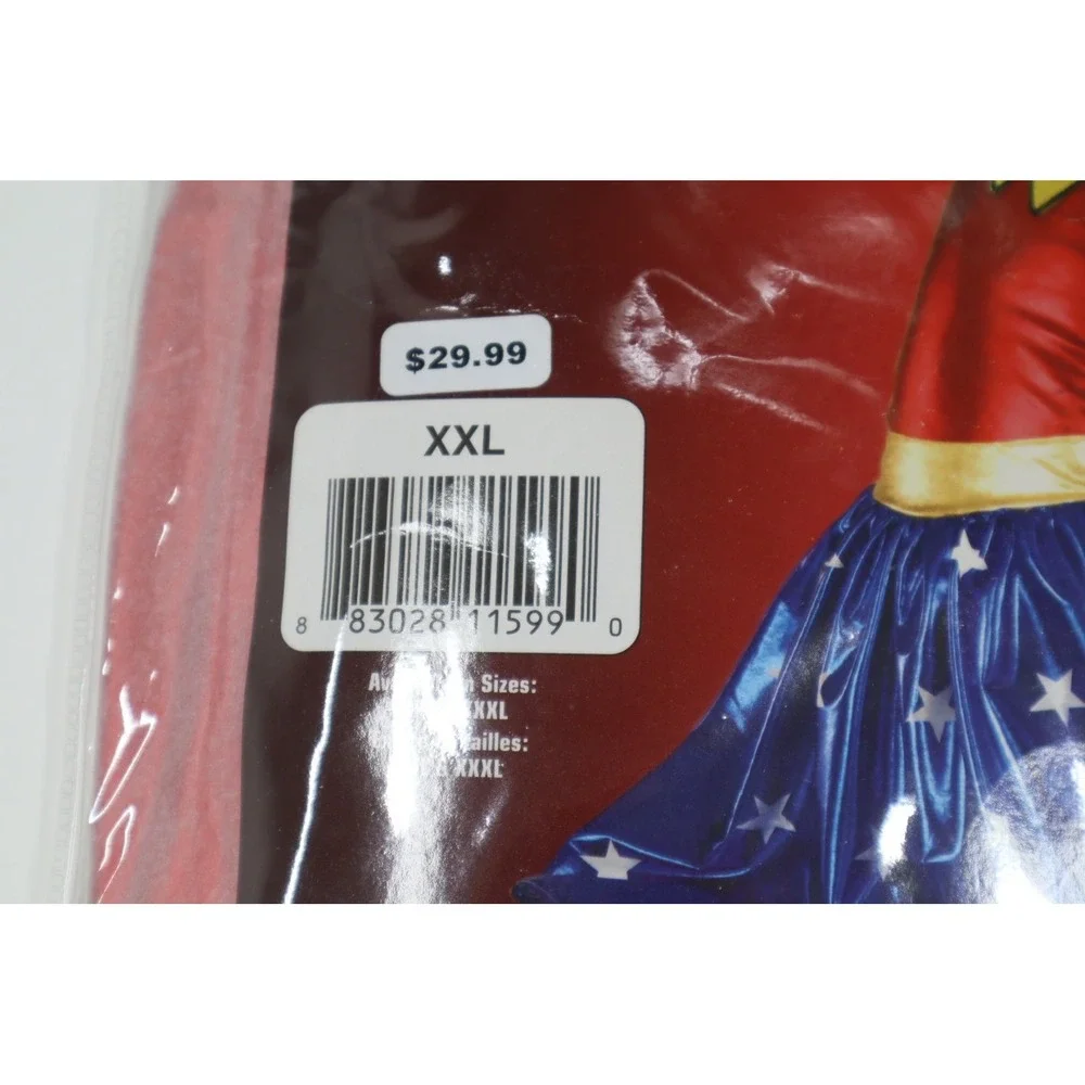 Official Rubie's DC Comic Wonder Woman Dog Costume - Big Dog‎ Size 2XL